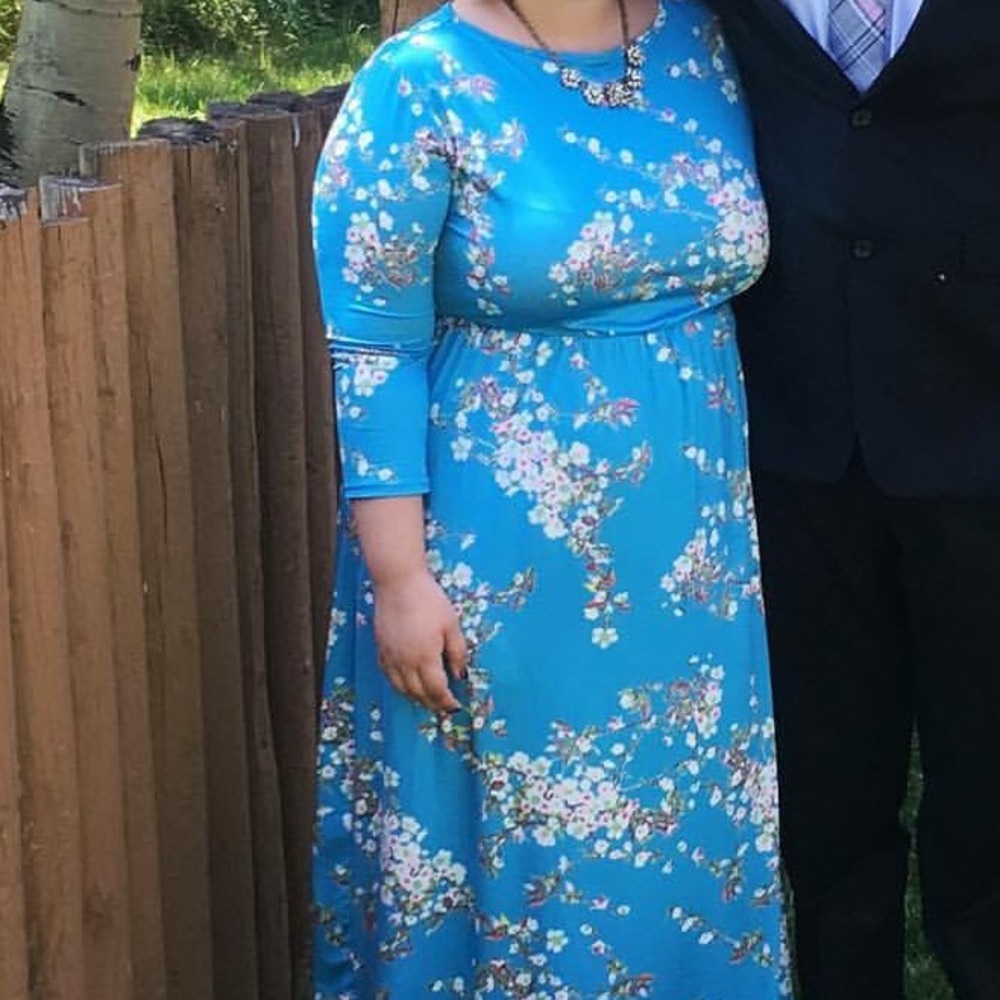 Floral maxi